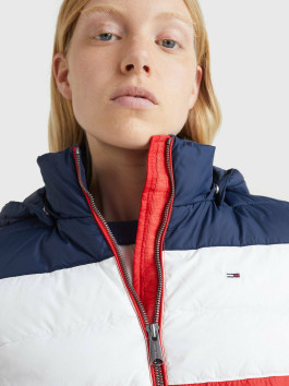 náhled Tommy Jeans dámská vícebarevná bunda