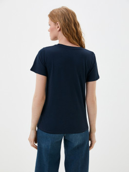 náhled Pepe Jeans dámské tmavě modré tričko Lorette