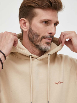 náhled Pepe Jeans pánská hnědá mikina