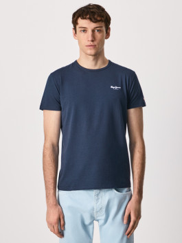 náhled Pepe Jeans pánské tmavě modré tričko Basic