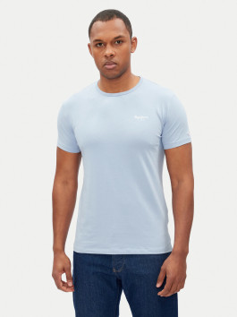 náhled Pepe Jeans pánské světle modré tričko Basic