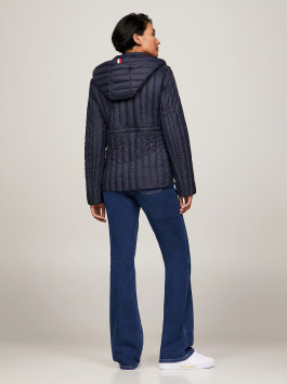 náhled Tommy Hilfiger dámská modrá bunda Feminine