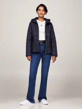 náhled Tommy Hilfiger dámská modrá bunda Feminine