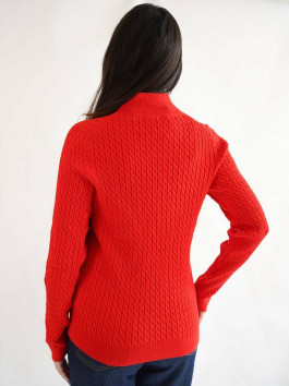 náhled Tommy Hilfiger dámský červený svetr