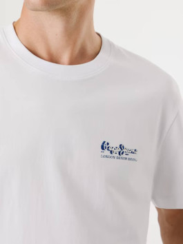 náhled Pepe Jeans pánské bílé tričko