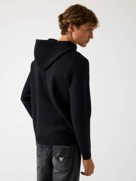 náhled Guess pánský černý svetr