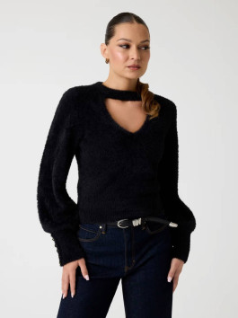 náhled Guess dámský černý svetr
