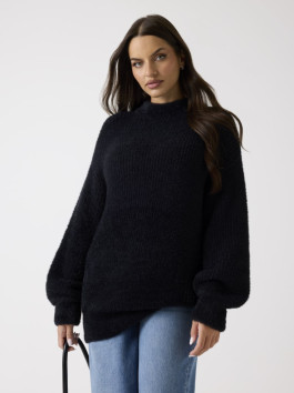 náhled Guess dámský černý svetr