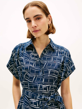 náhled Tommy Hilfiger dámské tmavě modré šaty