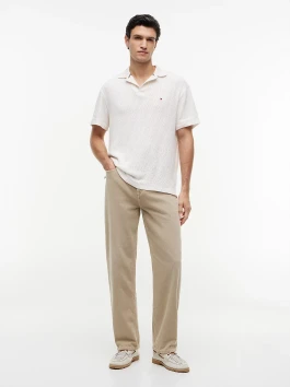náhled Tommy Hilfiger pánské krémové polo tričko