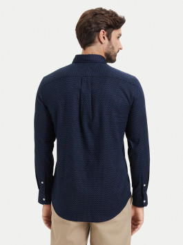 náhled Tommy Hilfiger pánská tmavě modrá košile