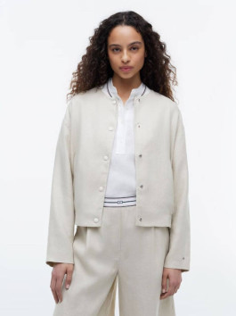 náhled Tommy Hilfiger dámský lněný bomber