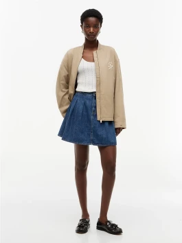 náhled Tommy Hilfiger dámská béžová bunda