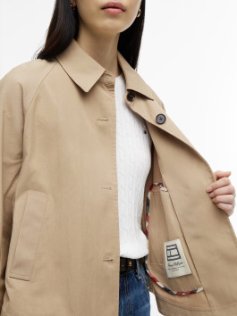 náhled Tommy Hilfiger dámská béžová bunda