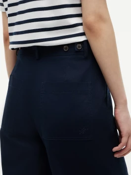 náhled Tommy Hilfiger dámské modré kalhoty