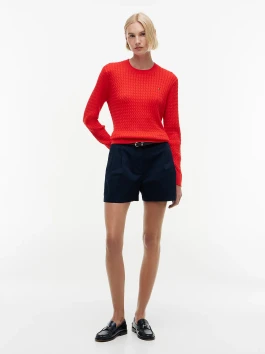 náhled Tommy Hilfiger dámský červený svetr