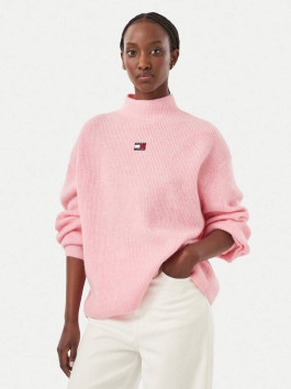 náhled Tommy Jeans dámský růžový svetr