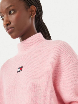 náhled Tommy Jeans dámský růžový svetr
