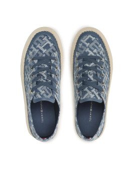 náhled Tommy Hilfiger dámské modré tenisky se vzorem