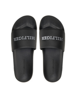 náhled Tommy Hilfiger pánské černé pantofle