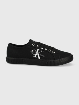 náhled Calvin Klein pánské černé plátěné tenisky ESSENTIAL VULCANIZED 1