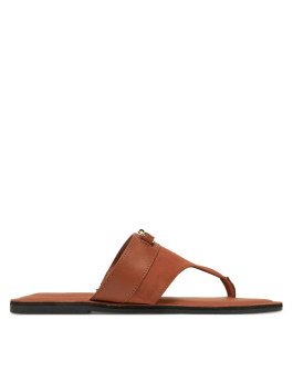 náhled Tommy Hilfiger dámské hnědé žabky