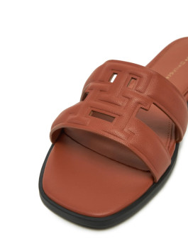 náhled Tommy Hilfiger dámské hnědé žabky