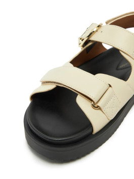 náhled Tommy Hilfiger dámské krémové sandále