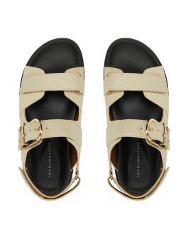 náhled Tommy Hilfiger dámské krémové sandále