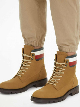 náhled Tommy Hilfiger pánská béžová kotníková obuv