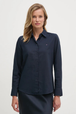 náhled Tommy Hilfiger dámská tmavě modrá košile