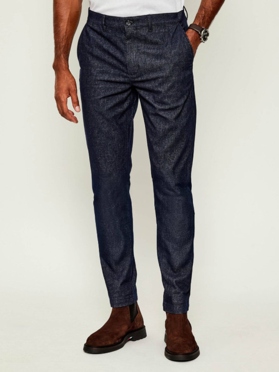 Tommy Hilfiger pánské tmavě modré kalhoty