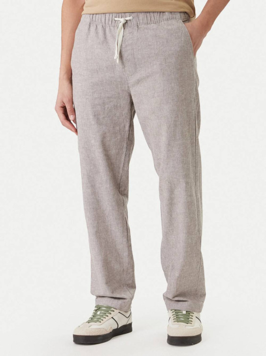Tommy Jeans pánské hnědé kalhoty