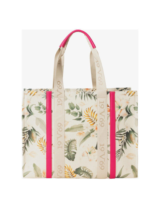 19v69 dámská krémová kabelka