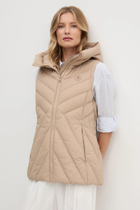 Dámská péřova vesta Tommy Hilfiger