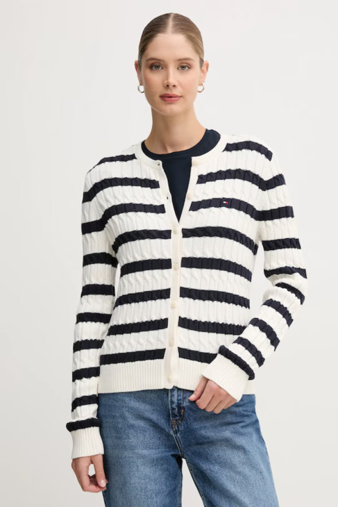 Tommy Hilfiger pruhovaný svetr