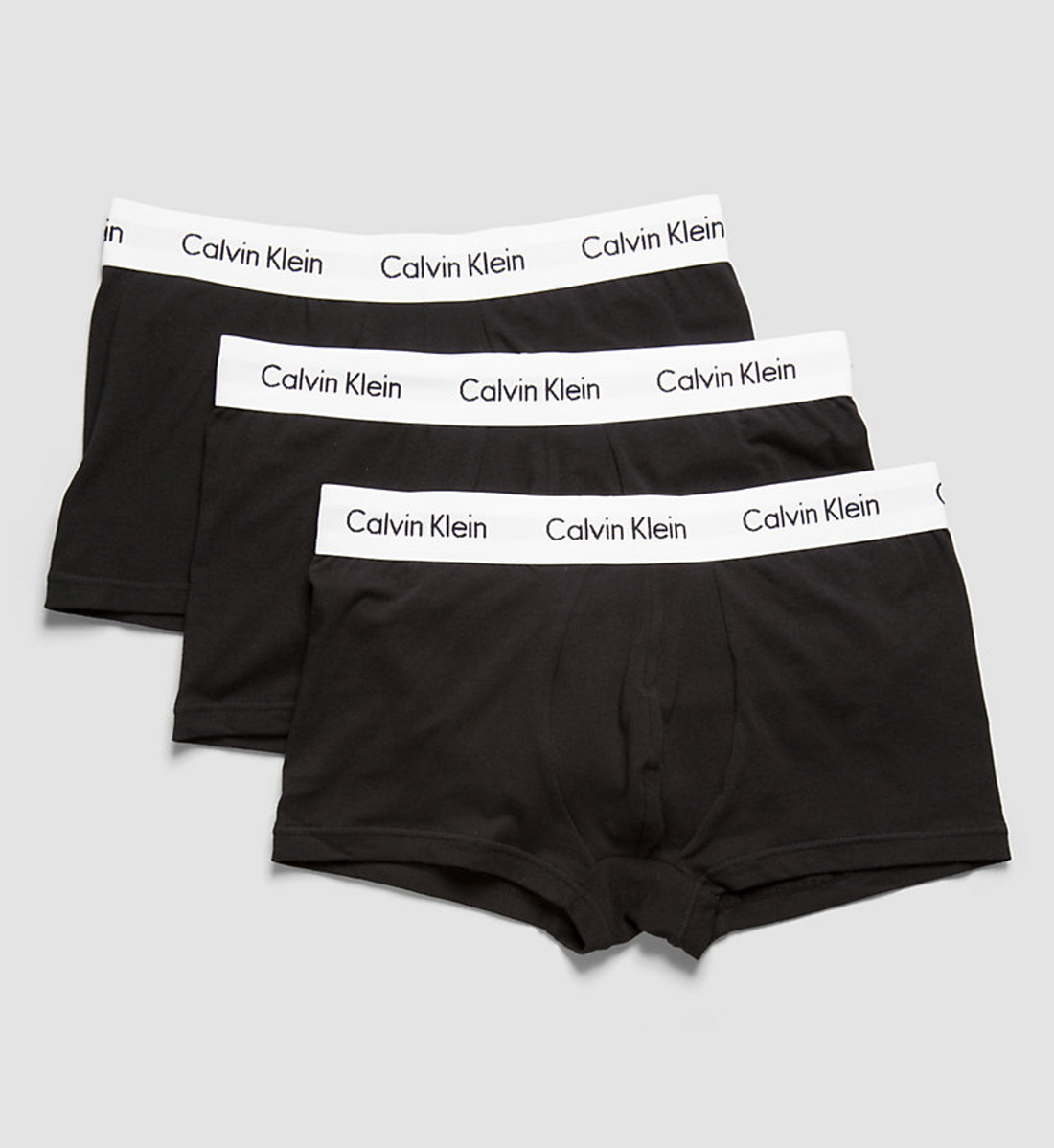 Calvin Klein pánské černé boxerky 3pack - S (001)