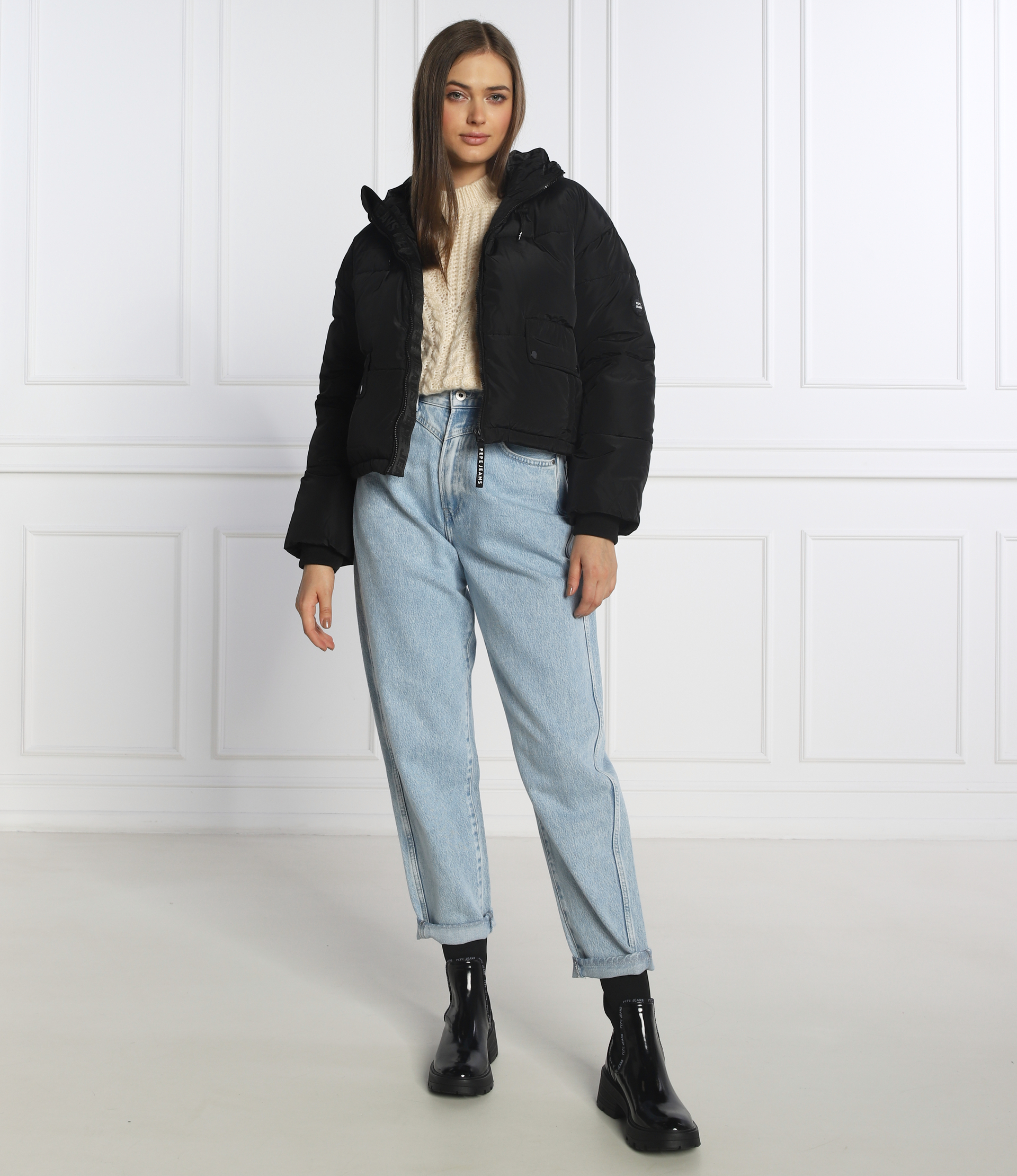 Levně Pepe Jeans AMANDINE BUNDA - S (999)