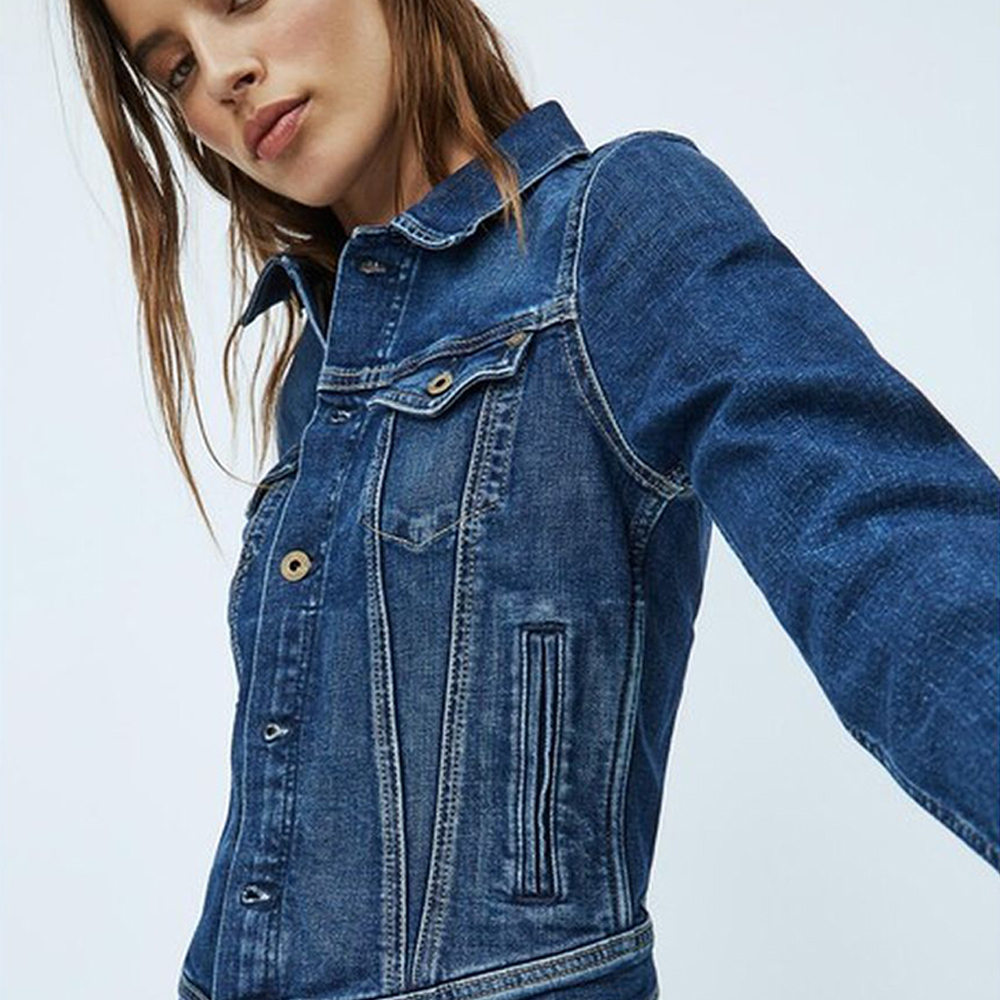 Pepe Jeans dámská džínová bunda - XS (000)