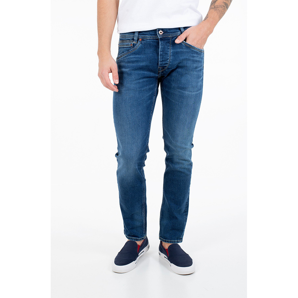 Levně Pepe Jeans pánské modré džíny Spike - 30/32 (0)