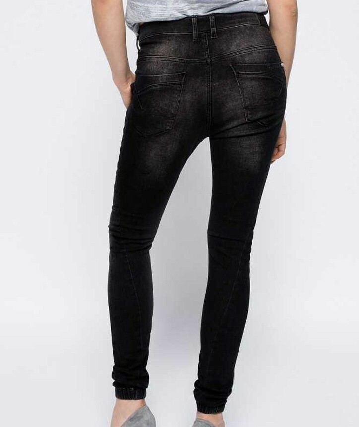 Pepe Jeans dámské šedo-černé džíny Popsy - 26 (0)