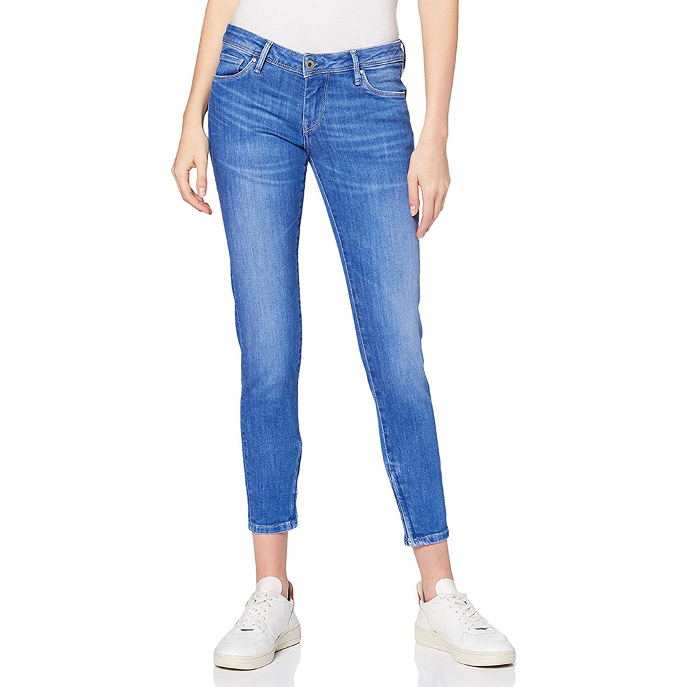 Pepe Jeans dámské modré džíny Cher - 31/28 (0)