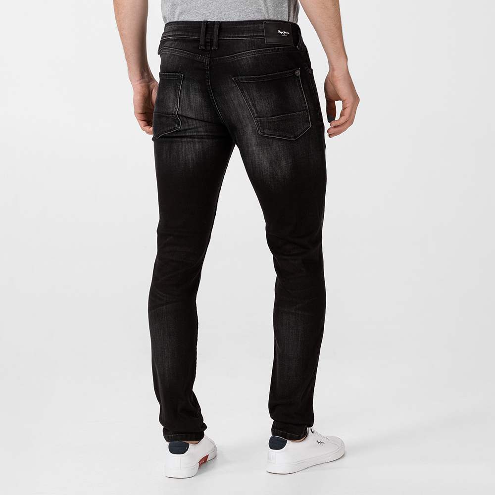 Pepe Jeans pánské černé džíny Finsbury  - 33/34 (000)
