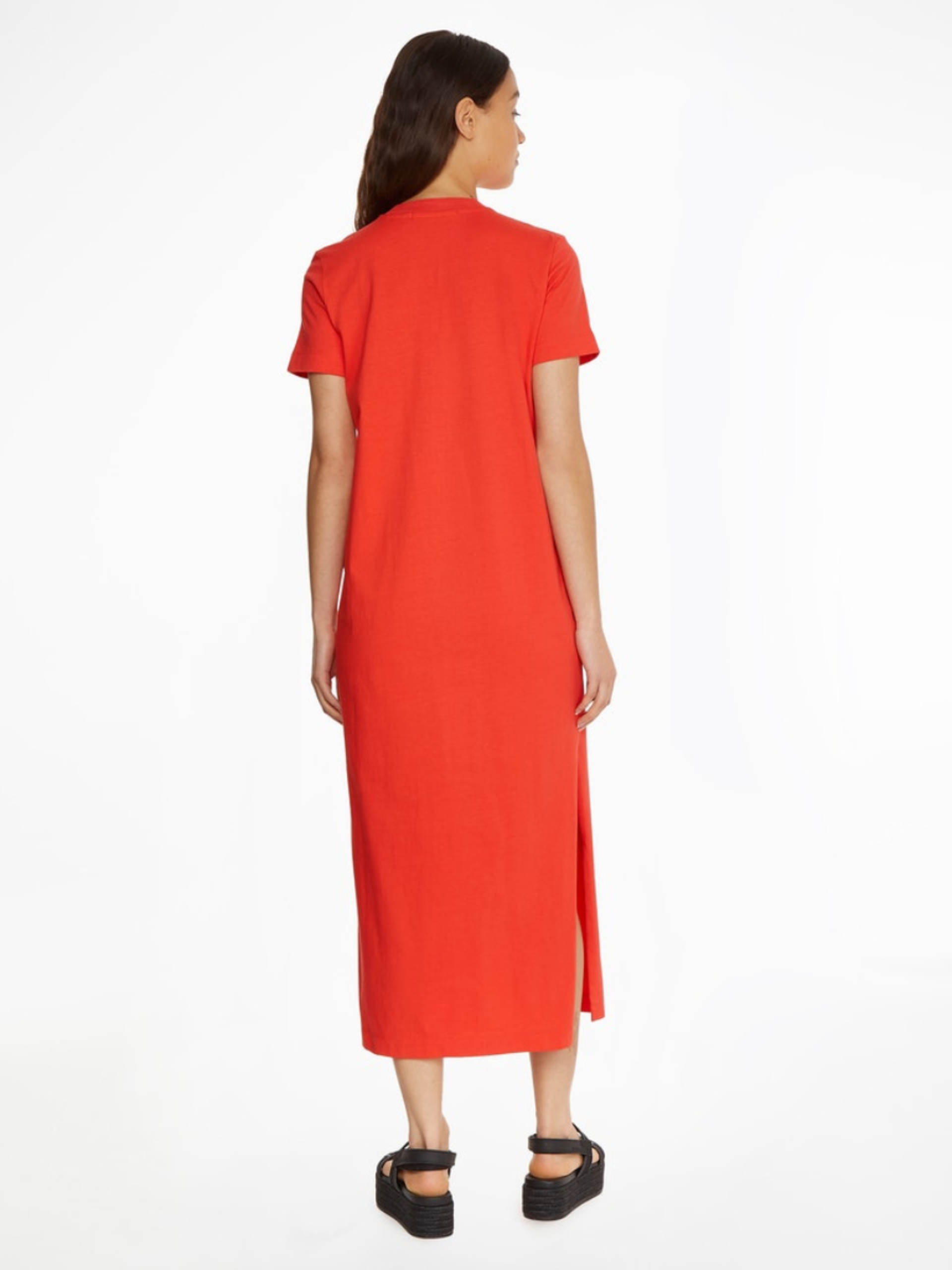 Calvin Klein dámské červené šaty - XS (XL1)