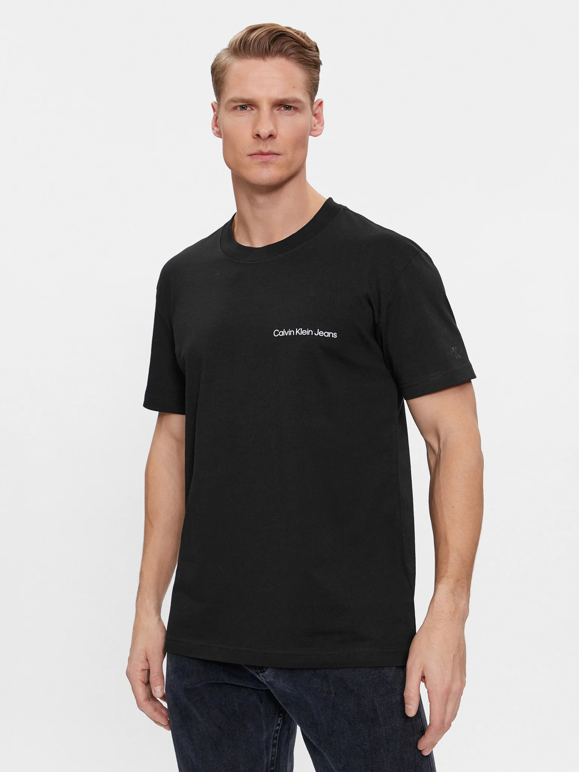 Calvin Klein pánské černé tričko - XL (BEH)
