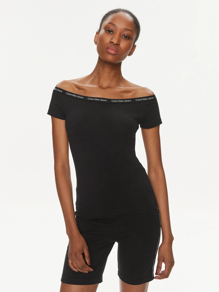 Calvin Klein dámský černý top - M (BEH)