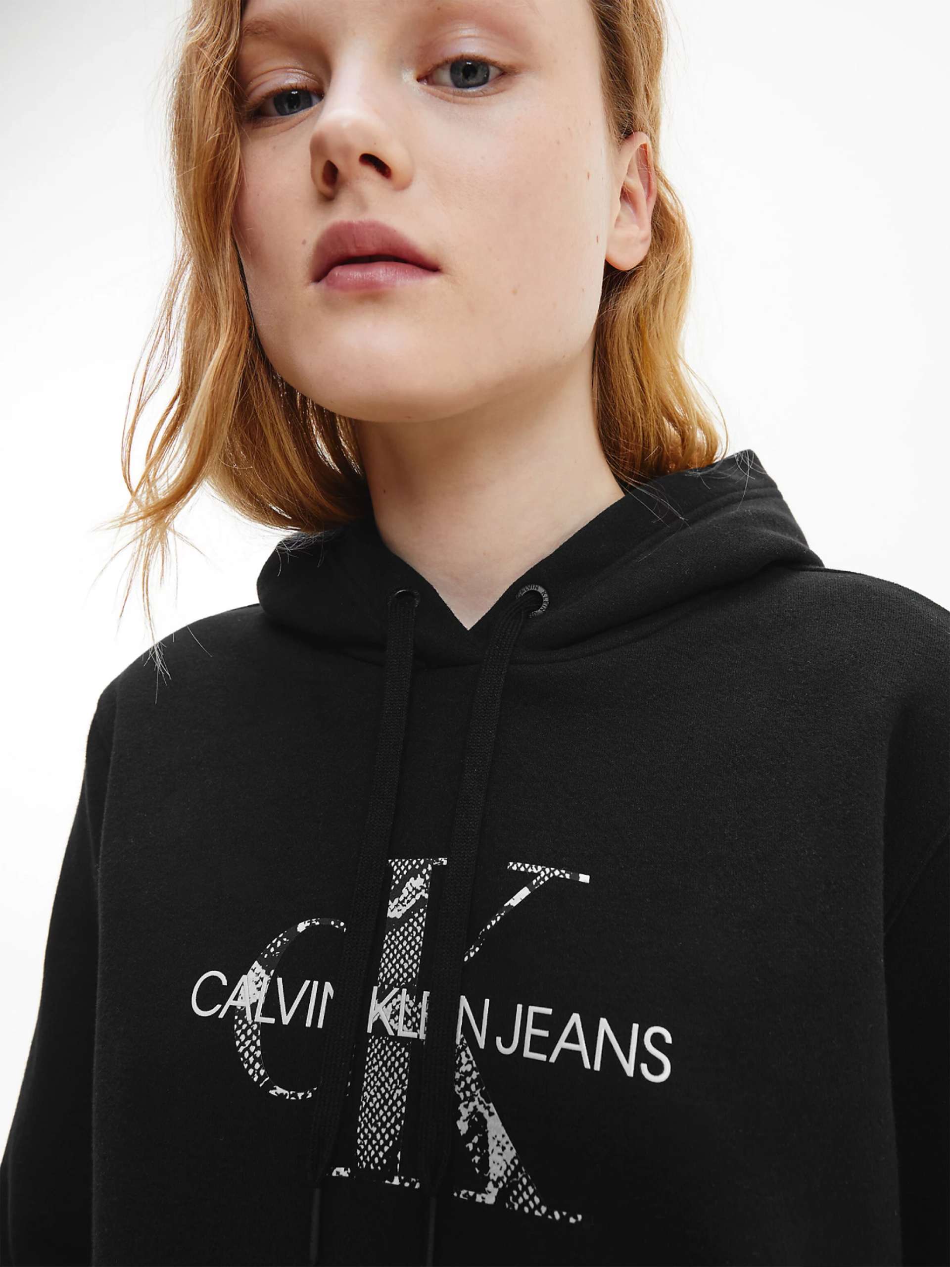 Calvin Klein dámská černá mikina - M (BEH)