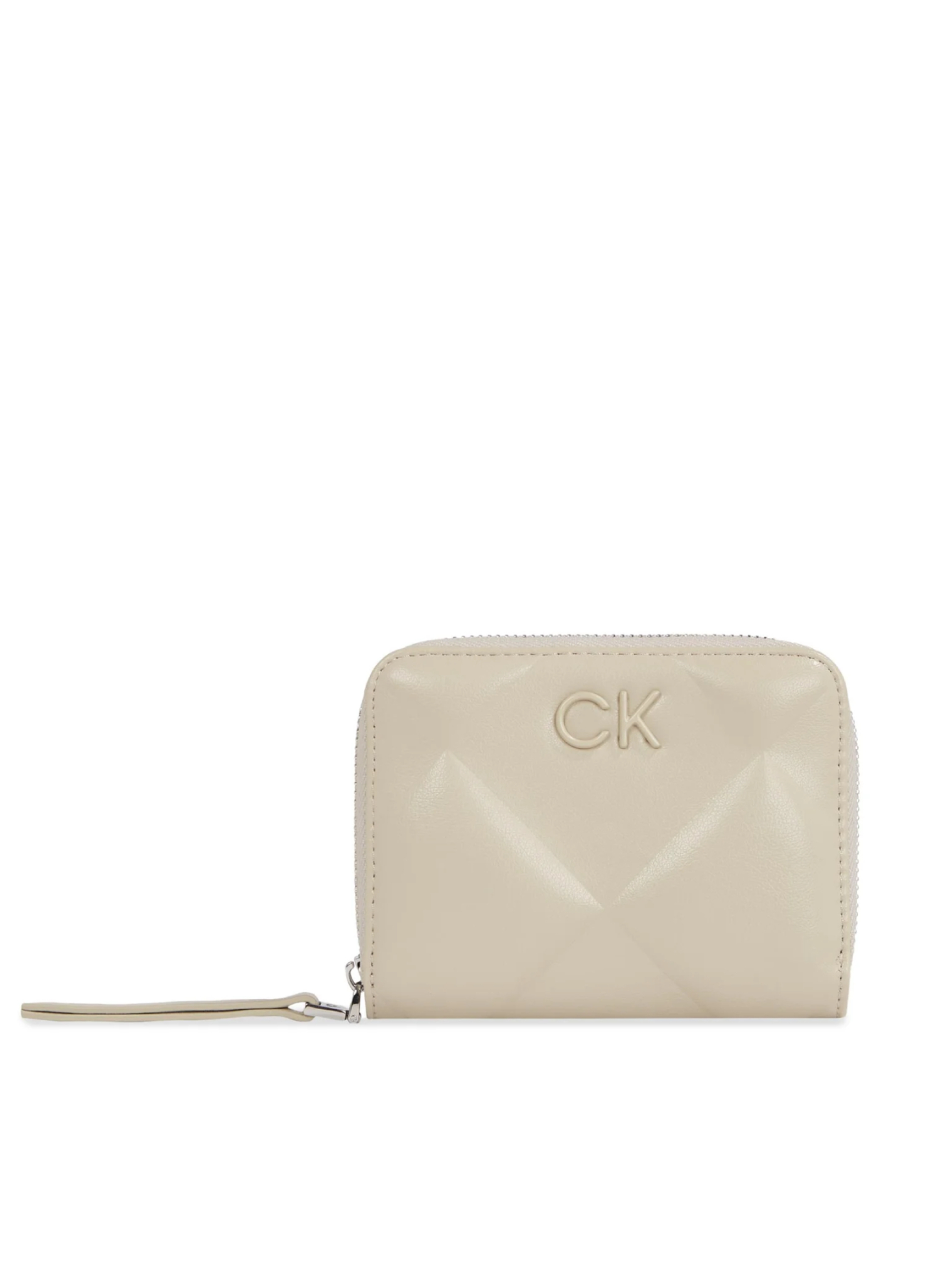 Calvin Klein dámská béžová peněženka - OS (PEA)