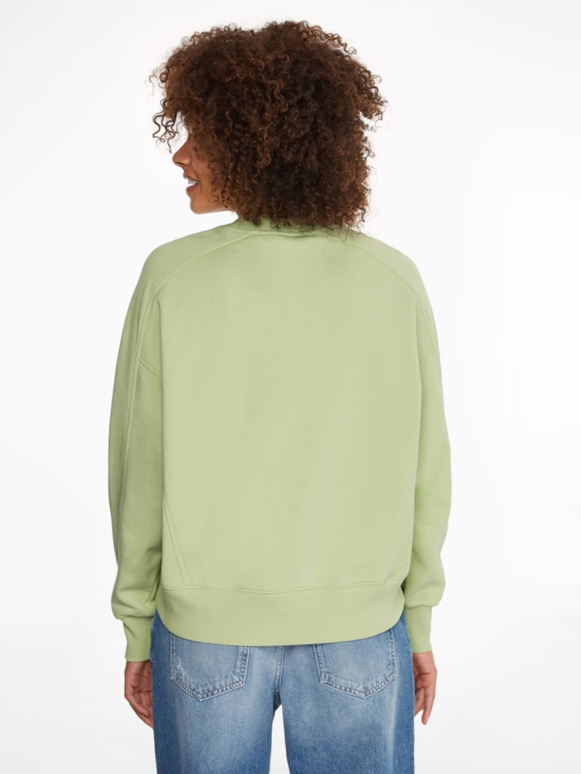 Calvin Klein dámská zelená mikina - XS (L99)