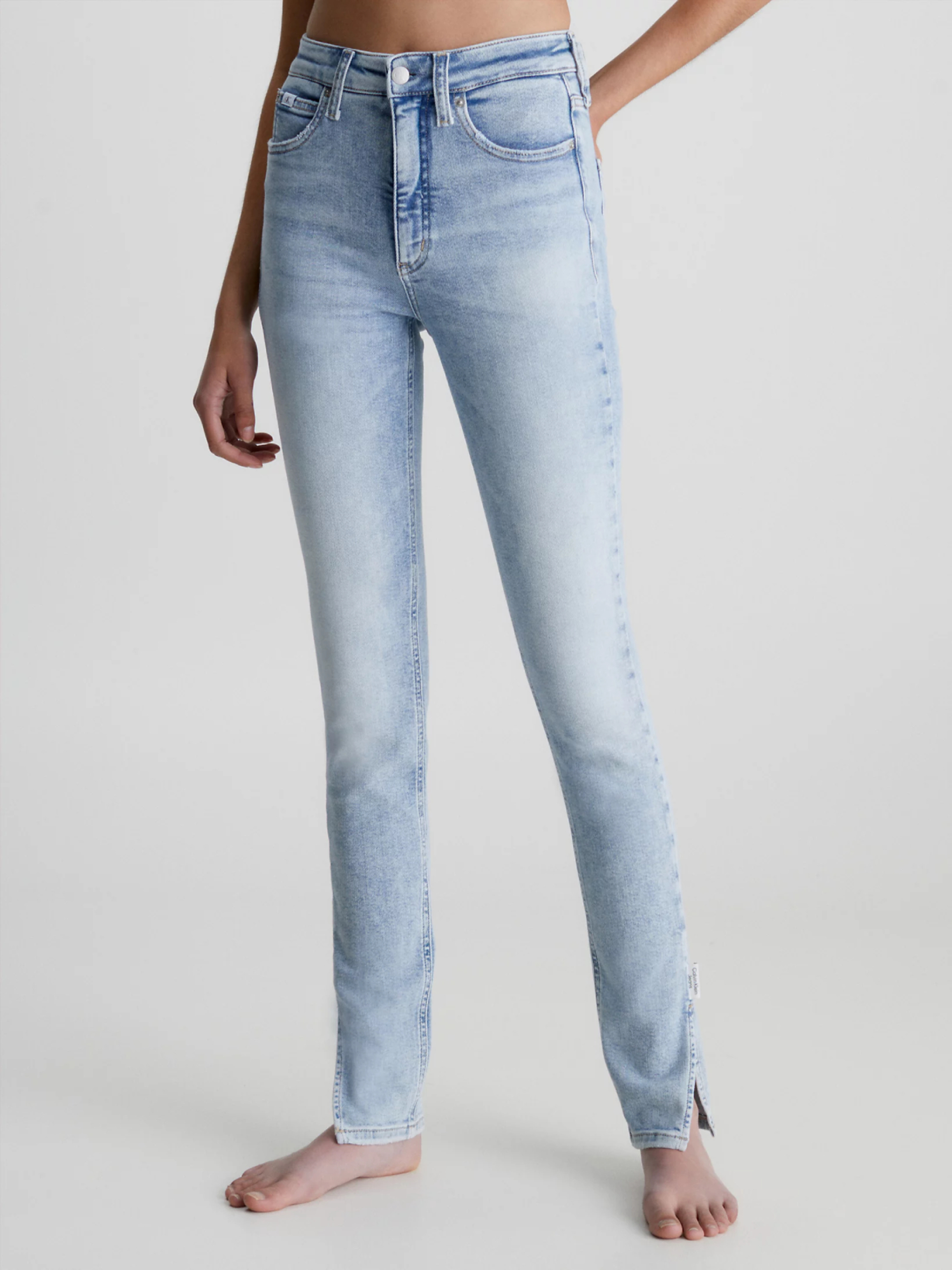 Calvin Klein dámské světlé džíny - 29/30 (1AA)